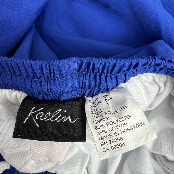 Vintage Blue Kaelin Blue Jacket & Jogger Set | Leisure Sports Active Set | Sz L - Picture 8 of 9